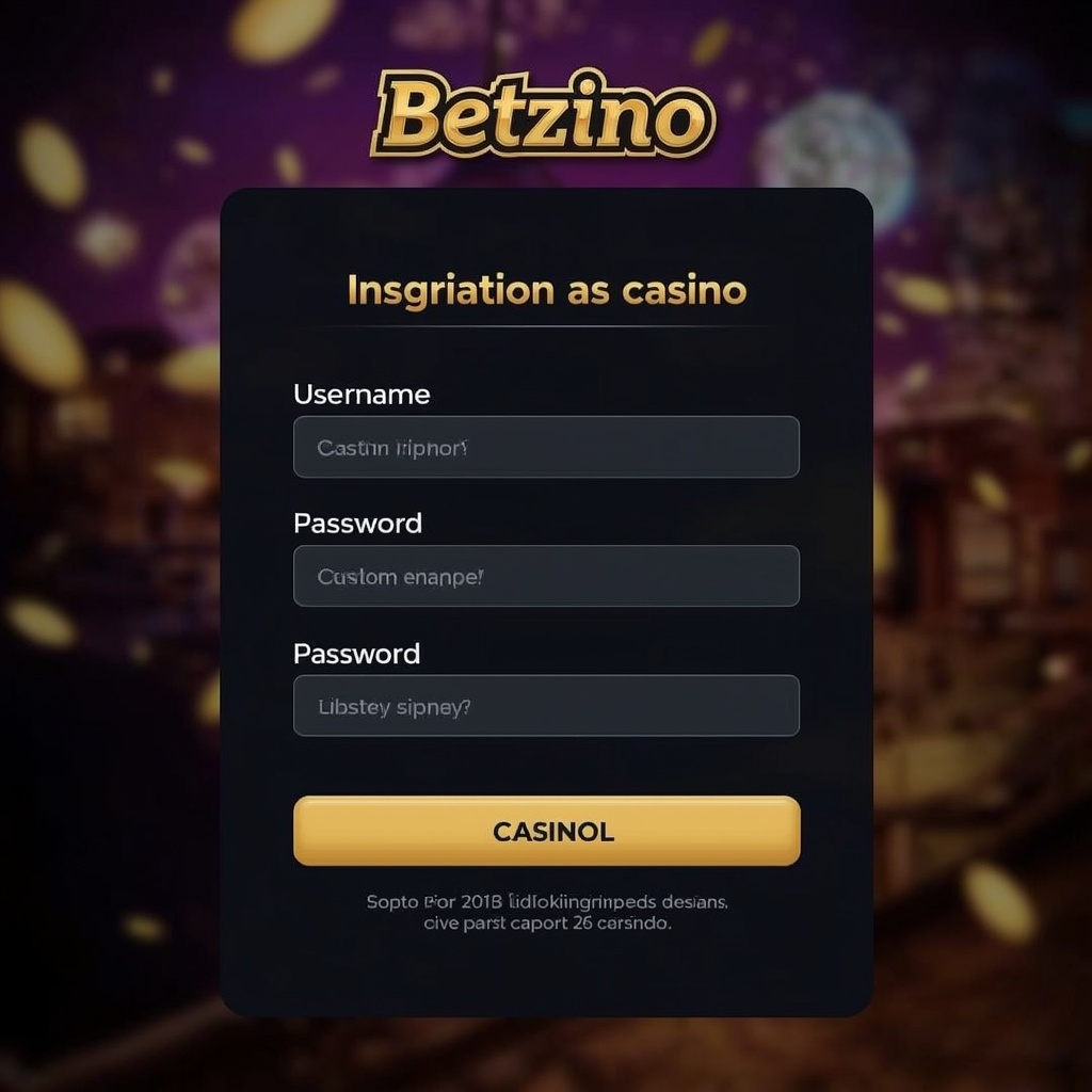 Inscription au casino Betzino — guide complet et sécurisé